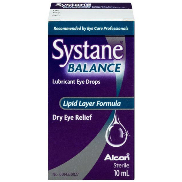 Gouttes oculaires lubrifiantes Systane Balance