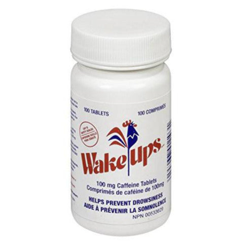 Comprimés de caféine Wake-Ups 100 mg