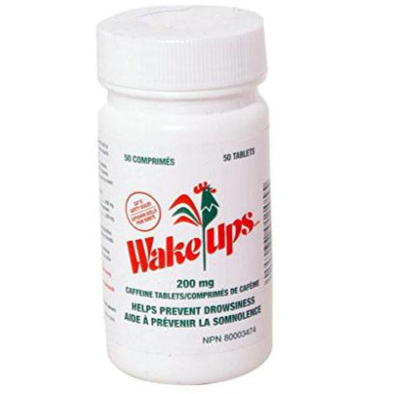 Comprimés de caféine Wake-Ups 200 mg