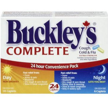 Buckley's Pack complet extra fort jour + nuit