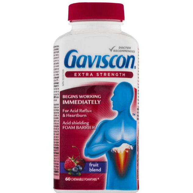 Gaviscon Extra Strength Foamtabs - Fruit Blend