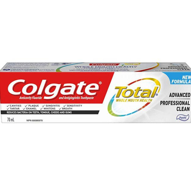 Dentifrice blanchissant avancé Colgate Total
