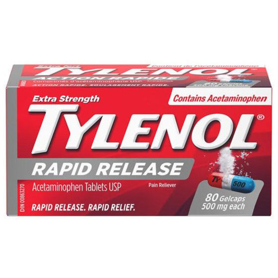Gels Tylenol à libération rapide