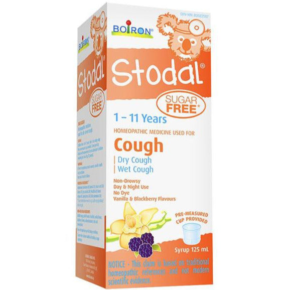 Sirop contre la toux sans sucre pour enfants Stodal