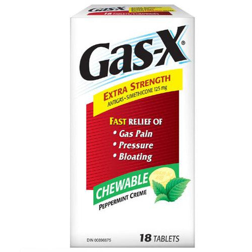Gas-X Extra Strength Chewable - Peppermint