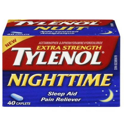 Caplets Tylenol Nuit Extra Forts