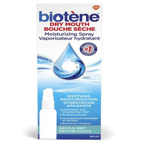 Bain de bouche hydratant pour bouche sèche Biotene