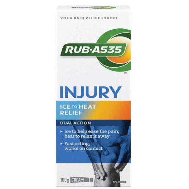 RUB A535 Injury Ice to Heat Relief Cream