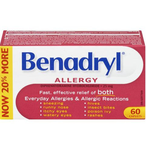 Benadryl Allergie 25 mg