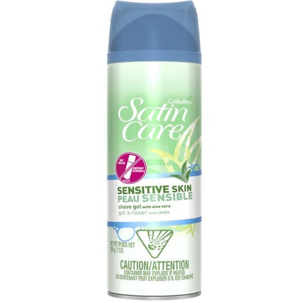 Gillette Satin Care Shave Gel Sensitive Skin
