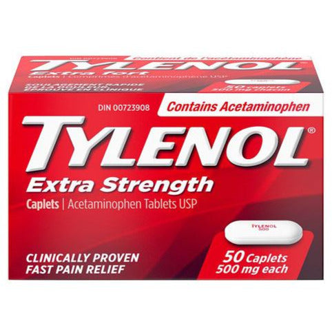 Caplets Tylenol Extra Fort