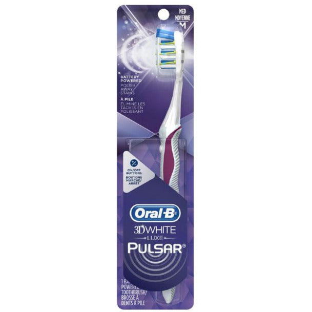 Oral-B 3D White Luxe Pulsar Manual Toothbrush