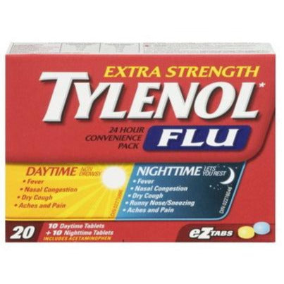 Tylenol Flu Extra Strength Daytime + Nighttime