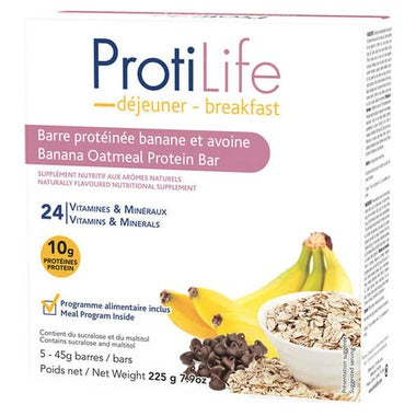 ProtiLife Breakfast Bars - Banana Oatmeal