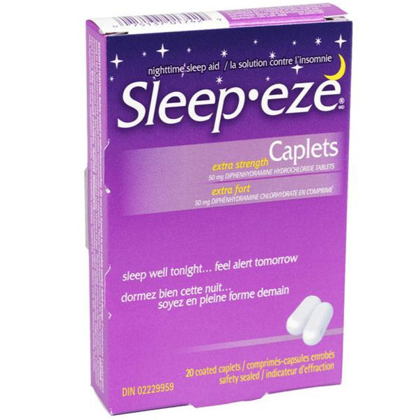 Caplets Sleep-eze Extra Forts