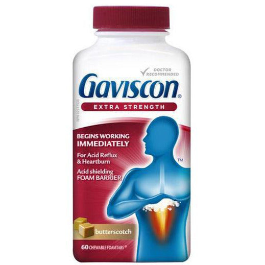 Gaviscon Extra Fort - Caramel au beurre