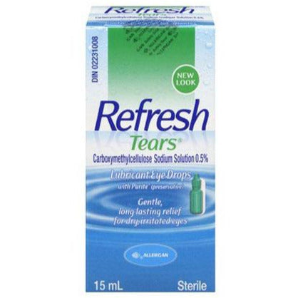 Gouttes oculaires lubrifiantes Refresh Tears