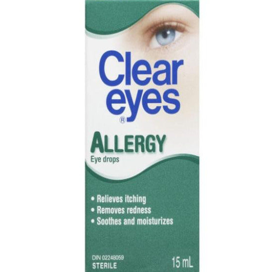 Gouttes oculaires pour les allergies aux yeux clairs