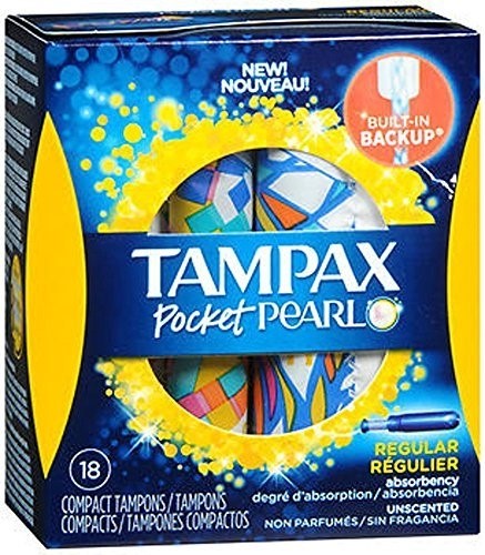 Tampons réguliers Tampax Pocket Pearl