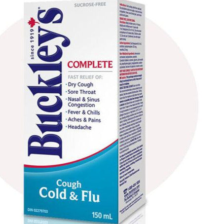 Sirop complet Buckley's contre la toux, le rhume et la grippe