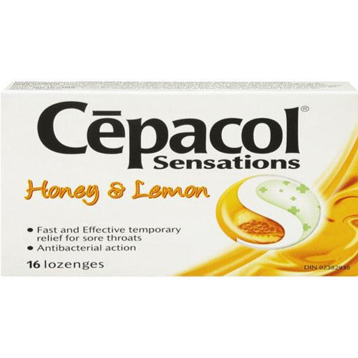 Pastilles Cepacol Sensations - Miel &amp; Citron