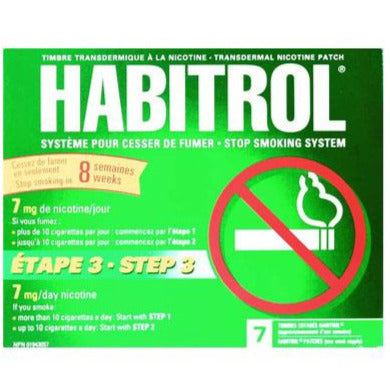 Habitrol Système Arrêter de Fumer Étape 3 7 mg
