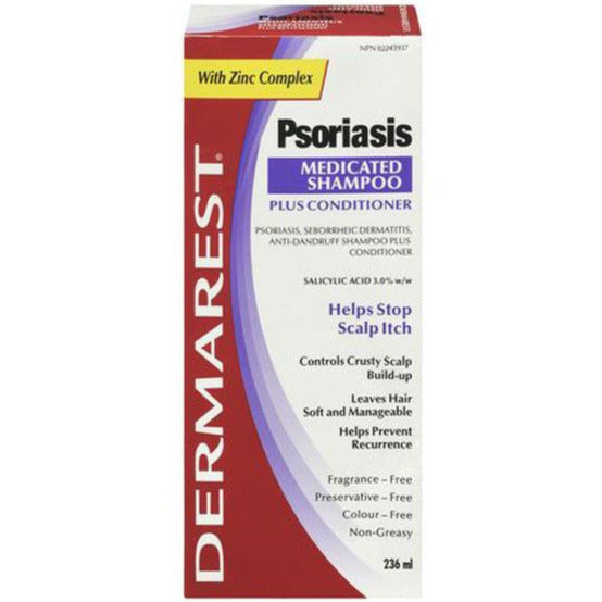 Shampoing médicamenteux contre le psoriasis Dermarest