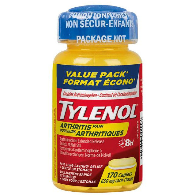 Douleur arthritique au Tylenol