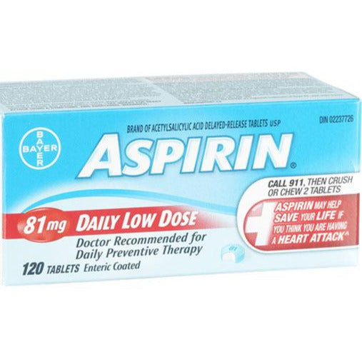 Aspirin 81mg Daily Low Dose