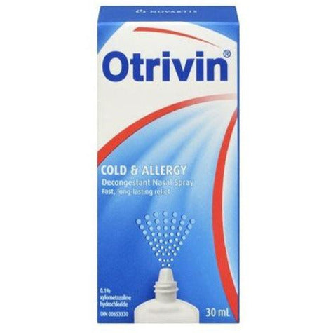 Otrivin - Formule originale médicamenteuse pour soulager le rhume et les allergies - Brume vaporisateur