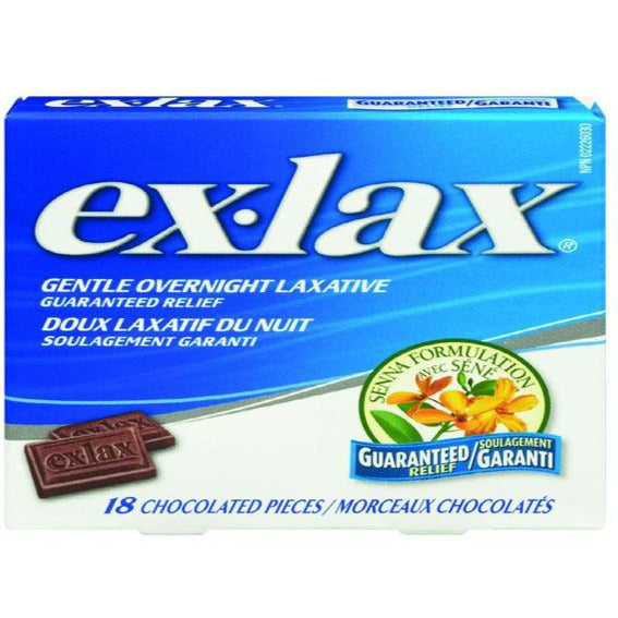Chocolat au séné Ex-Lax