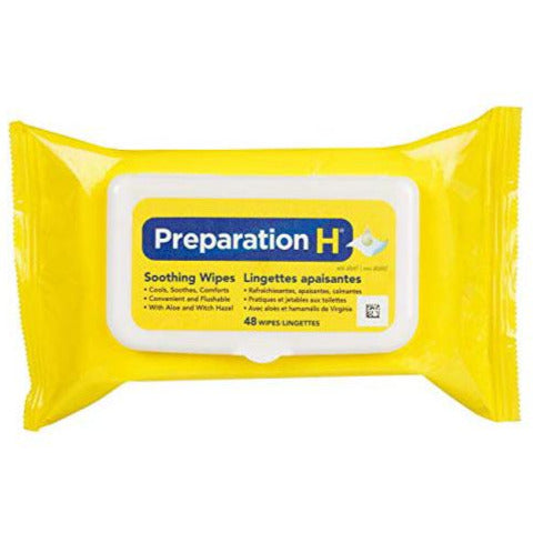 Preparation H Soothing Wipes with Aloe & Witch Hazel