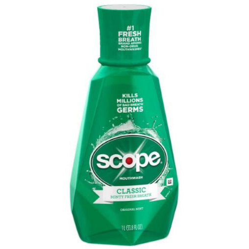 Crest Scope Classic Mouthwash Original Formula - Mint