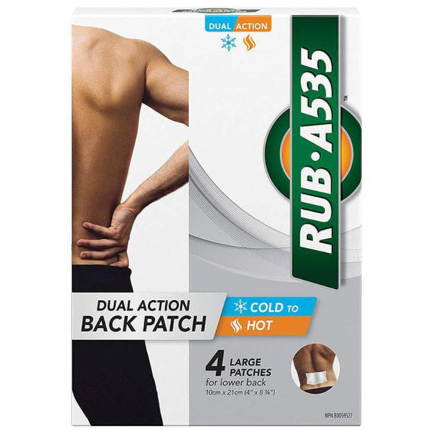 RUB A535 Back Ice to Heat Relief Patches
