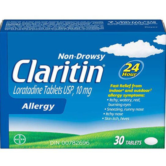 Claritin Allergie sans somnolence 24 heures