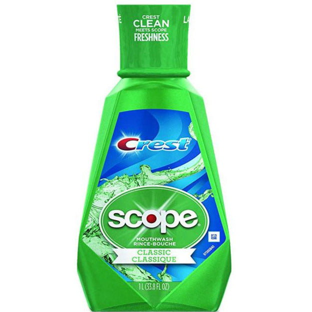 Crest Scope Classic Mouthwash - Cool Peppermint