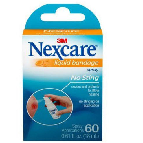 Nexcare No Sting Spray Bandage Liquide