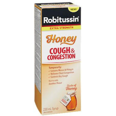 Robitussin Extra Fort Miel Toux Et Congestion