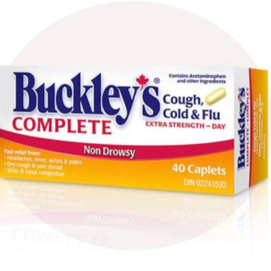 Buckley's Complete Mucus Relief Toux, Rhume et Grippe Extra Fort - Jour