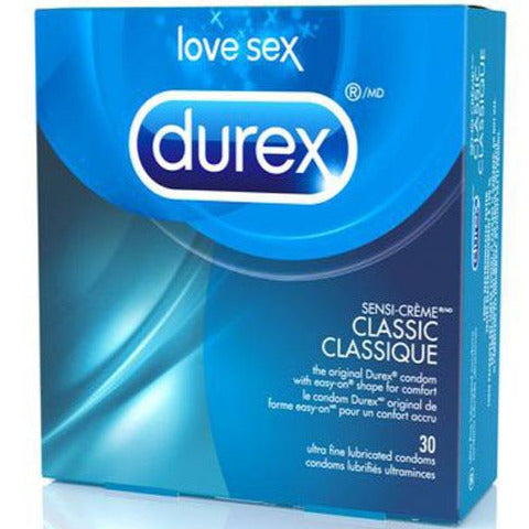 Préservatifs lubrifiés ultra fins Durex Densi-Creme Classic