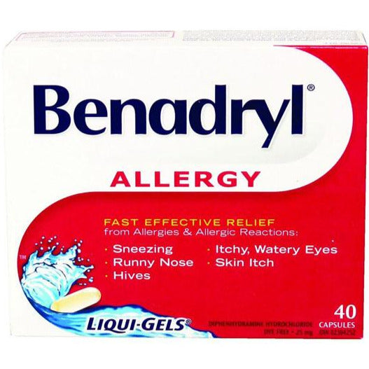 Benadryl Allergy 25 mg