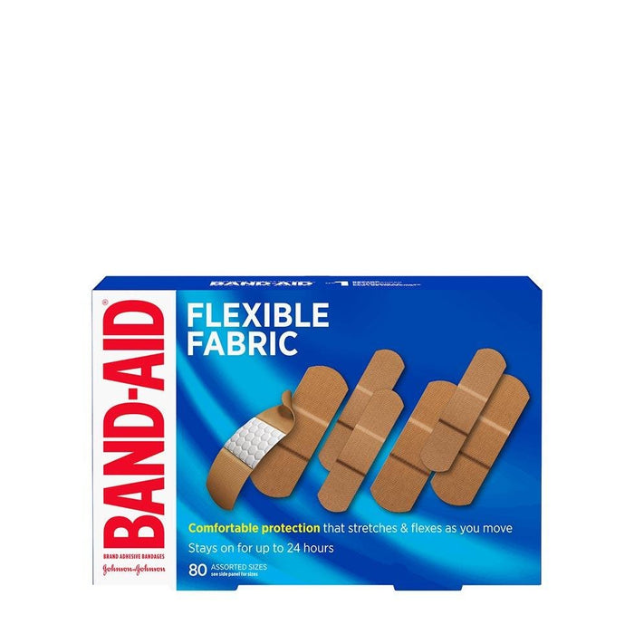 Pansements en tissu flexible Band-Aid - Tailles assorties