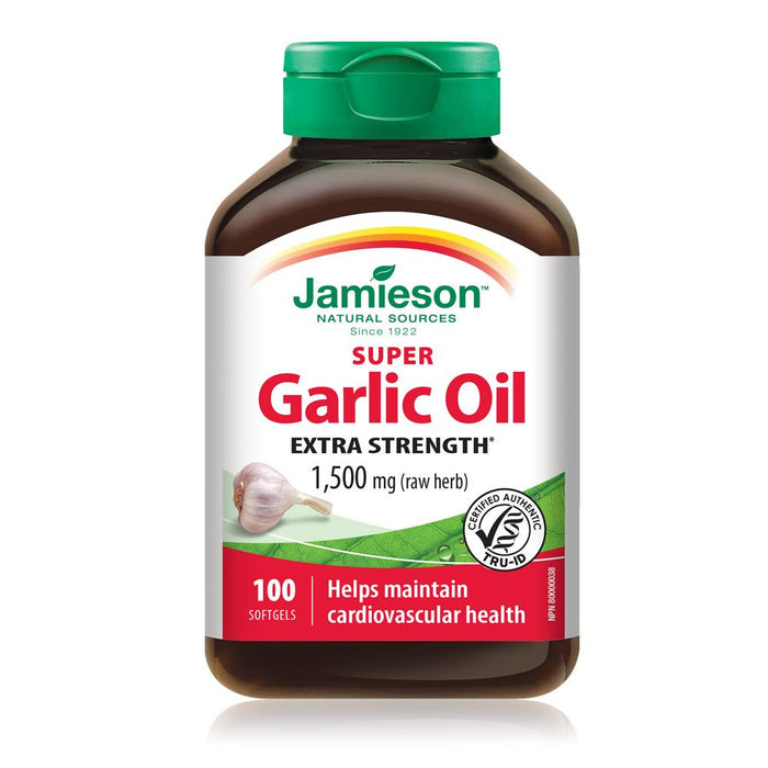 Jamieson Super Garlic Oil 1500 mg