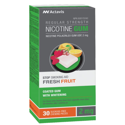 Actavis Gomme à la Nicotine 2mg - Fruits Frais