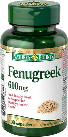 Nature's Bounty Fenugrec 610 mg