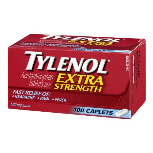 Caplets Tylenol Extra Fort