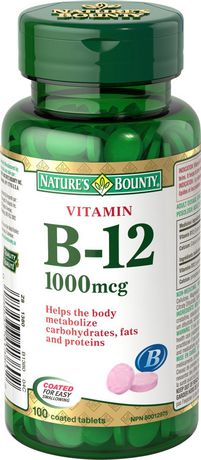 Nature's Bounty Vitamine B-12 1000 mcg
