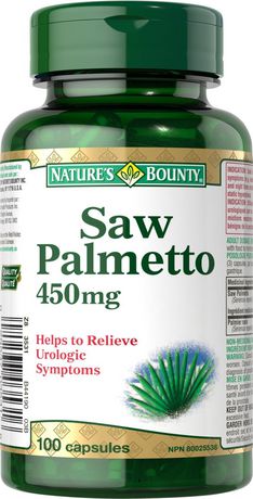 Nature's Bounty Palmier nain 450 mg