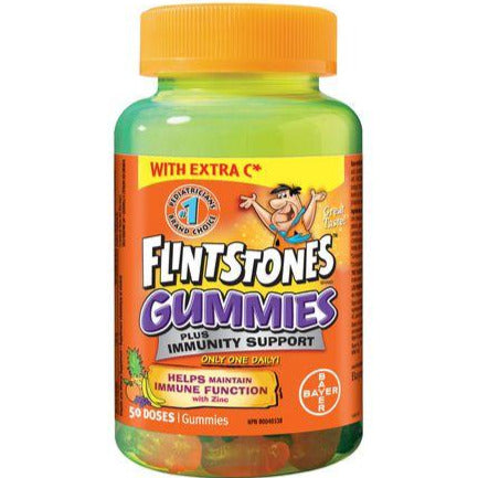 Flintstones Gummies Plus Gummies vitaminés pour le soutien de l'immunité