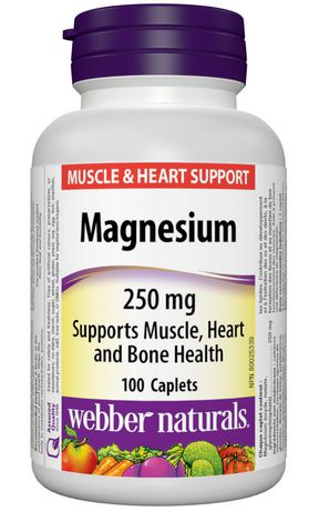 Webber Naturals Magnésium 250 mg